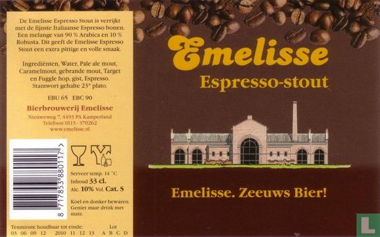 Emelisse  Espresso-stout (33cl)
