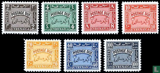 Postage due stamps 