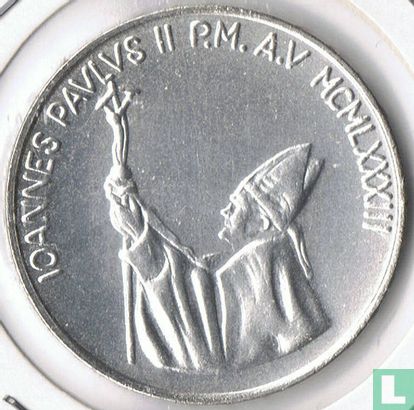 Vaticaan 1000 lire 1983 "Genesis" - Afbeelding 1