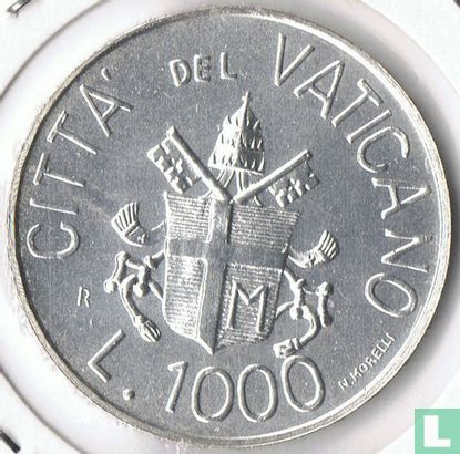 Vatikan 1000 Lire 1983 "Genesis" - Bild 2