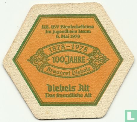 Diebels Bierdeckelbörse 1978 - Afbeelding 1