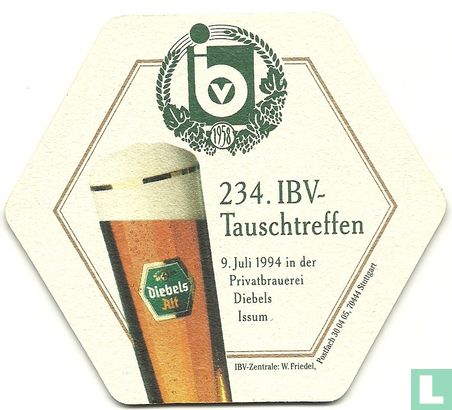 234. IBV Tauschtreffen Diebels 1994 - Afbeelding 1