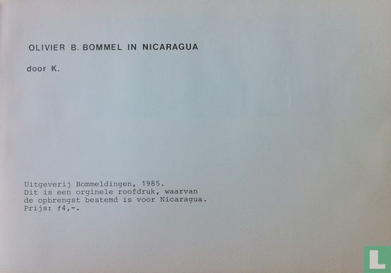Olivier B. Bommel in Nicaragua - Afbeelding 3