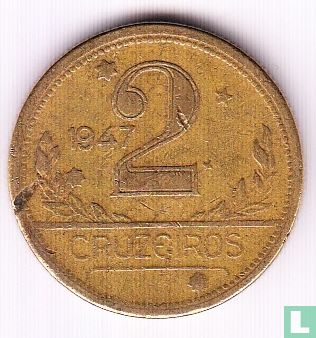 Brazilië 2 cruzeiros 1947 - Afbeelding 1