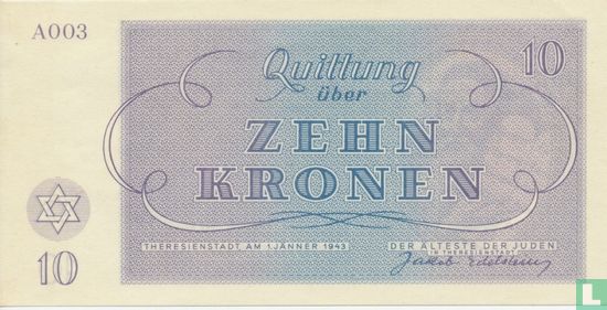 Böhmen Mähren 10 Kronen - Bild 2