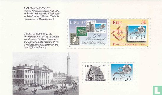 le 150e anniversaire de timbre Irlande