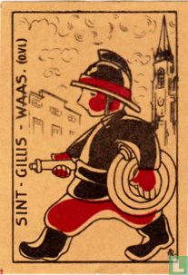 Sint-Gillis-Waas - brandweerman