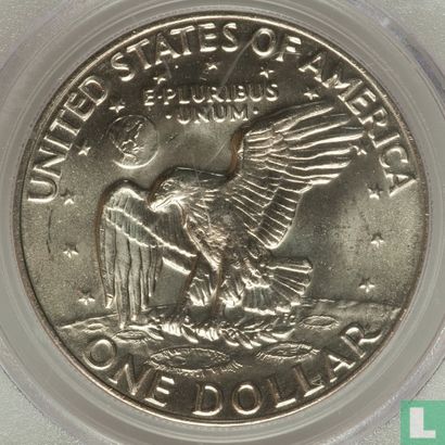 États-Unis 1 dollar 1973 (D) - Image 2
