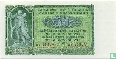 Czechoslovakia 50 koruna - Image 1