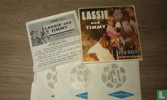 Lassie and Timmy 1959 View-master schijfjes