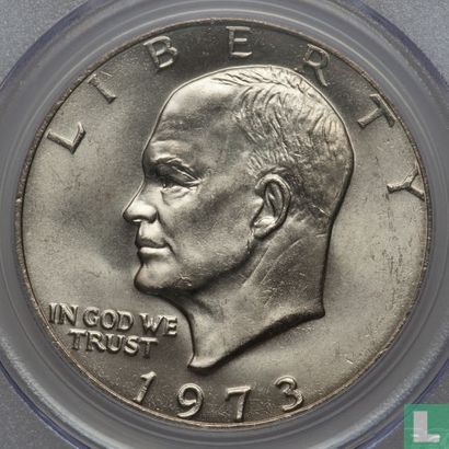 Verenigde Staten 1 dollar 1973 (zonder letter) - Afbeelding 1