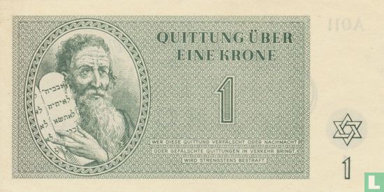 Böhmen Mähren 1 Krone - Bild 1