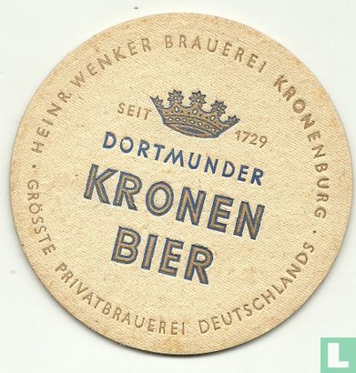 Echt Dortmunder opgepast voor namaak! / Kronen Bier - Image 2