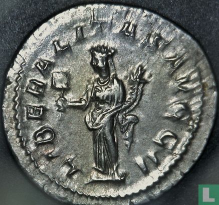 Romeinse Rijk, AR Antoninianus,244-249 AD, Philippus I , Rome, 245 AD - Afbeelding 2