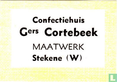 Confectiehuis Gers Cortebeek