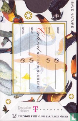 Cardbox voor Telefoonkaart  Birds - Image 2