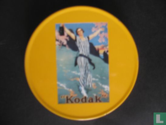 Blik met 5 Kodak onderzetters - Image 1