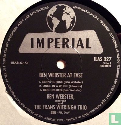 Ben Webster At Ease - Image 3
