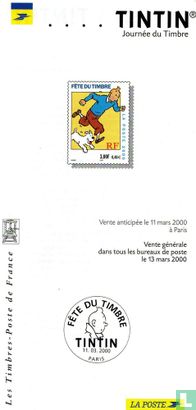Tintin Journée du timbre - Image 1