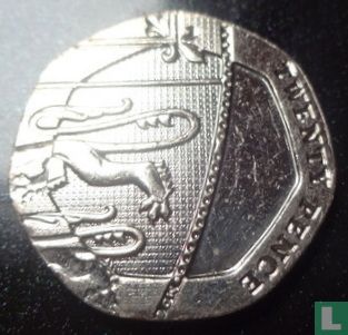 Vereinigtes Königreich 20 Pence 2013 - Bild 2