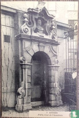 ANVERS - Porte, Cour de l'Academie (1) - Afbeelding 1