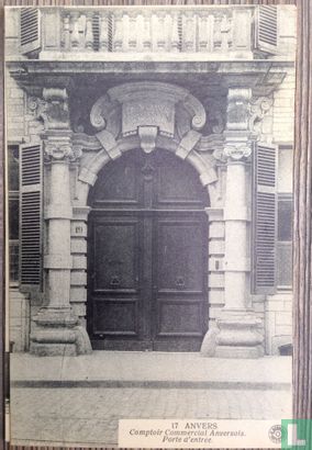 ANVERS - Comptoir Commercial Anversois. Porte d'entree - Image 1