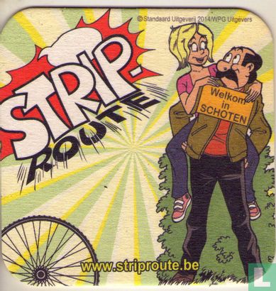 Striproute 2014 - De Kiekeboes Welkom in Schoten  - Afbeelding 1