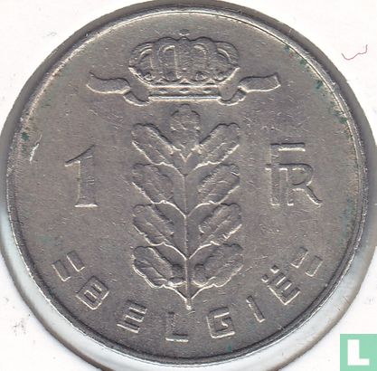 België 1 franc 1970 (NLD) - Afbeelding 2