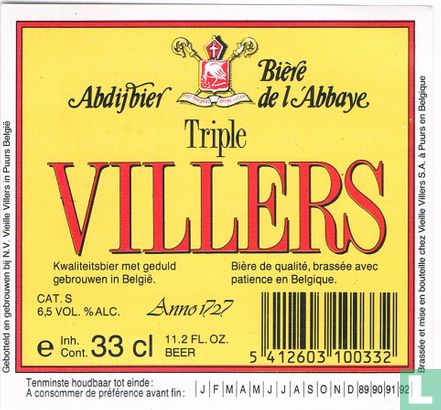 Villers Triple 