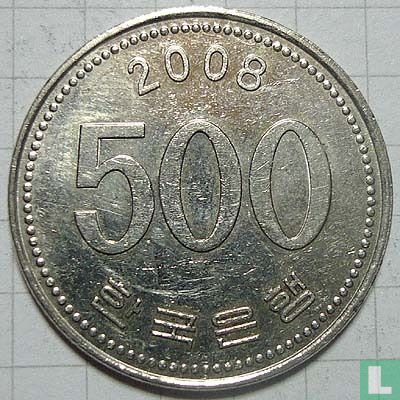 Zuid-Korea 500 won 2008 - Afbeelding 1