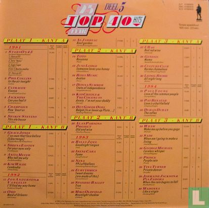 25 Jaar Top 40 Hits 5 : 1981-1984 - Image 2