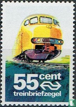 Train Letter Stamp