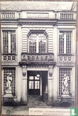 ANVERS -La maison d'Abraham Ortelius, Rue du Couvent, 11-13 - Afbeelding 1