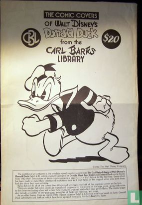 The comic covers of Walt Disney's Donald Duck from the Carl Barks library - Image 1