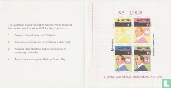 Nationale postzegelweek - Souvenir Booklet - Afbeelding 2