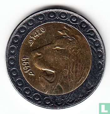 Algerije 20 dinars  AH1420 (1999) - Afbeelding 1
