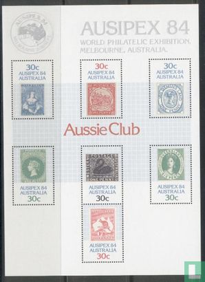 Ausipex '84 - Opdruk Aussie Club
