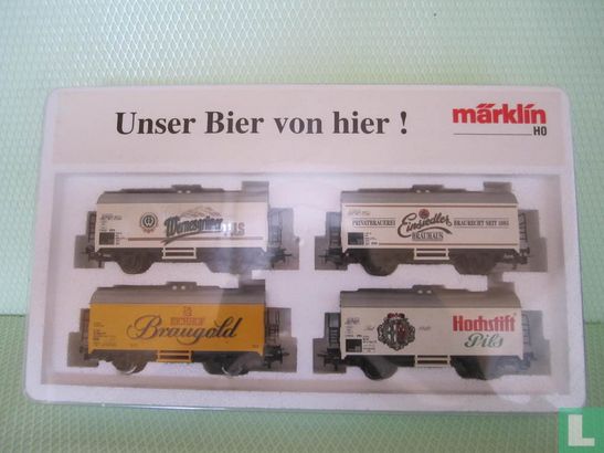 Kühlwagen-Set DB/SBB "Bier von hier"
