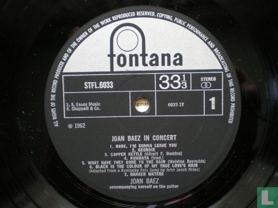 Joan Baez in Concert - Afbeelding 3
