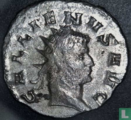 Empire romain, AR Antoninianus, 253-268 après JC, Gallien, Mediolanum, 264-265 AD - Image 1