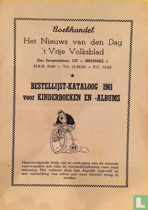 Bestellijst-Kataloog 1961 voor kinderboeken en -albums - Image 1
