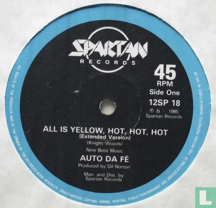 All Is Yellow, Hot, Hot, Hot - Afbeelding 3