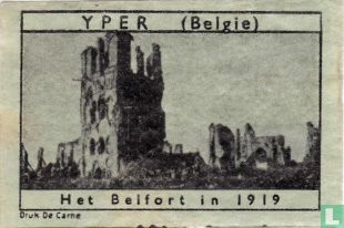Yper - Het Belfort in 1919 - Bild 1