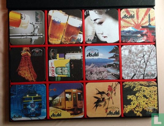 2012 asahi beer Coaster boxset. 72 Coaster japan lifestyle - Bild 2