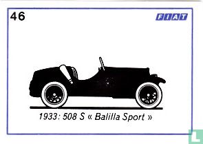 Fiat 508 S "Balilla Sport" -1933