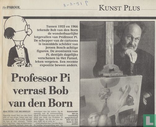 Professor Pi verrast Bob van den Born - Afbeelding 1