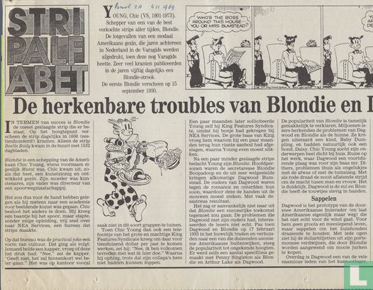De herkenbare troubles van Blondie en Dagwood - Afbeelding 1