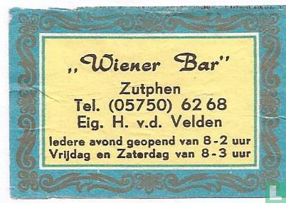 Wiener Bar - H.v.d.Velden 