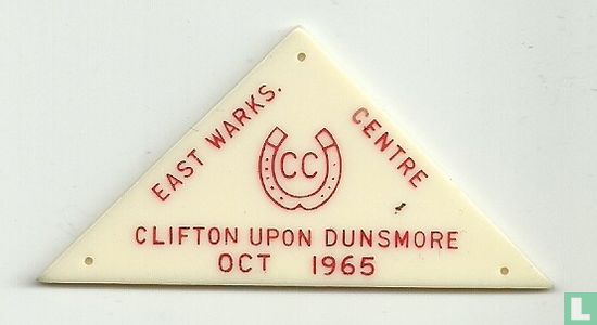 Clifton Upon Dunsmore Oct 1965 East Warks. Centre - Image 1