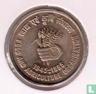 India 5 rupees 1995 (Bombay) "FAO - 50th Anniversary" - Afbeelding 1